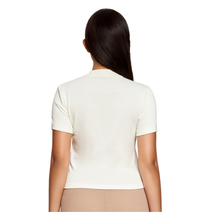 WOMEN'S T-SHIRT- WHITE