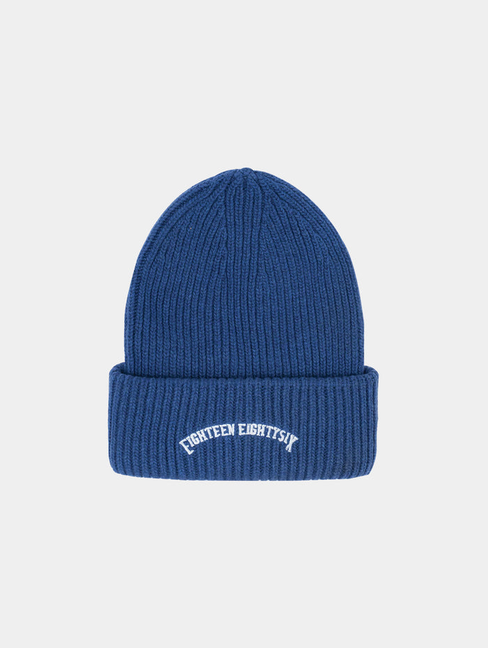 WOOL BEANIE - BLUE
