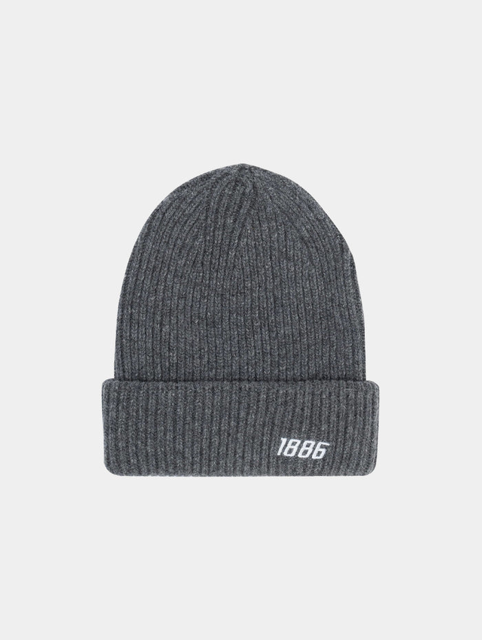 WOOL BEANIE - GREY