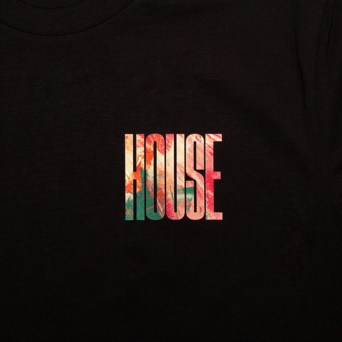 Work It Higher House Back Print - Tshirt - Black
