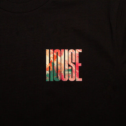 Work It Higher House Back Print - Tshirt - Black