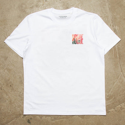 Work It Higher House Back Print - Tshirt - White