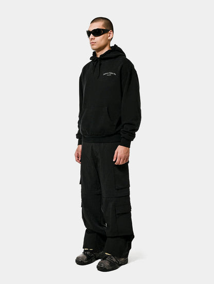 ZIP OFF CARGO PANTS - BLACK